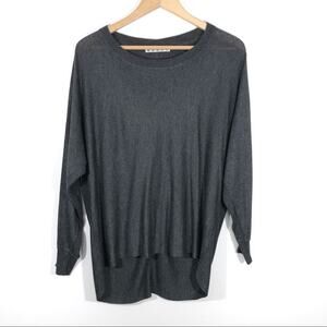 Kokun Bamboo Cashmere Knit Top Gray